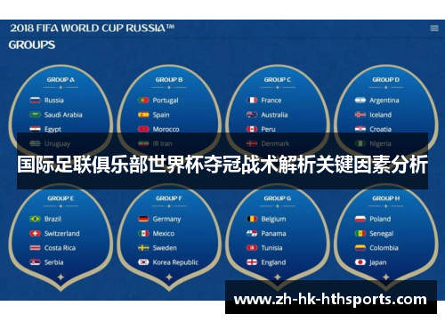 国际足联俱乐部世界杯夺冠战术解析关键因素分析